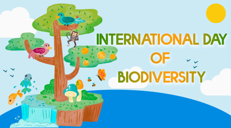 INTERNATIONAL DAY FOR BIOLOGICAL DIVERSITY-OUR BIODIVERSITY, OUR FOOD, OUR HEALTH