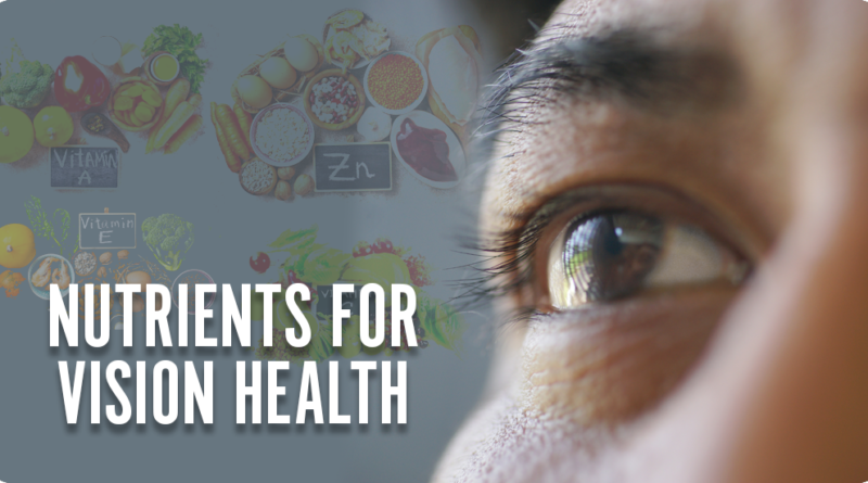 NUTRIENTS FOR VISION HEALTH