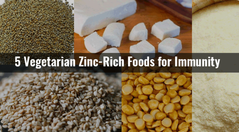 5 VEGETARIAN ZINC-RICH FOODS FOR IMMUNITY