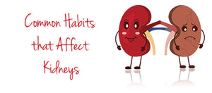 COMMON HABITS THAT AFFECT KIDNEYS