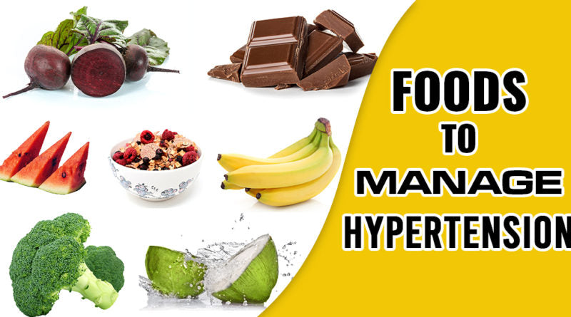 FOODS TO MANAGE HYPERTENSION