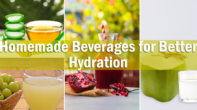 HOMEMADE HYDRATING DRINKS FOR BETTER HYDRATION?