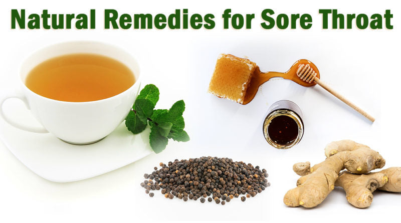 NATURAL REMEDIES FOR SORE THROAT