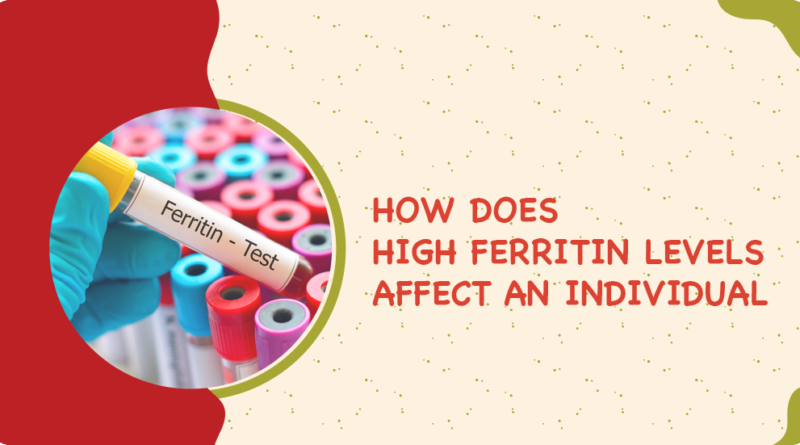 HOW DOES HIGH FERRITIN LEVELS AFFECT AN INDIVIDUAL