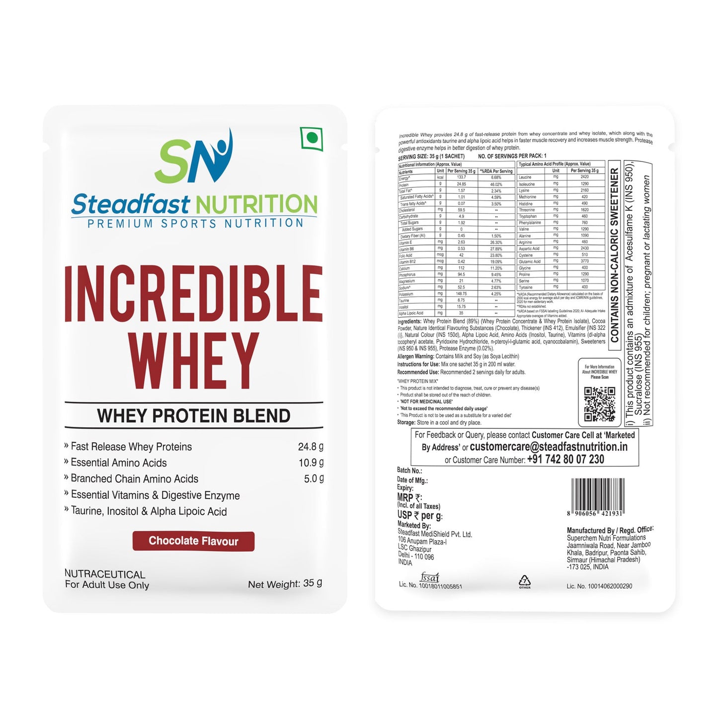 INCREDIBLE WHEY