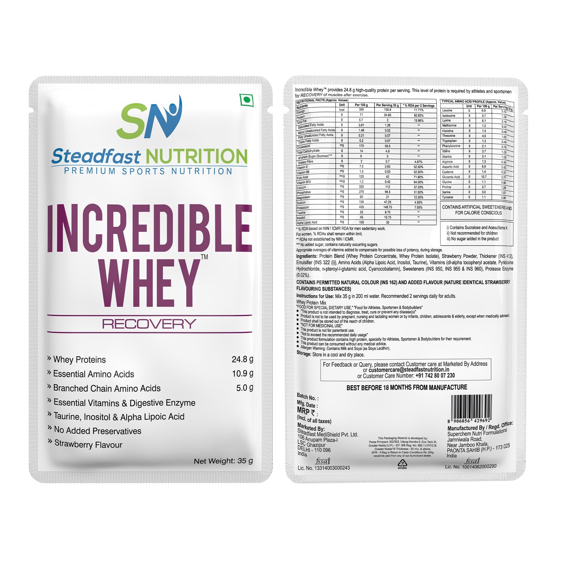 INCREDIBLE WHEY